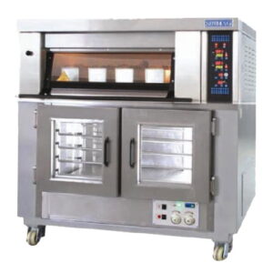 MB-821+SM-10F Gas Deck Oven dan Underneath Proofer Sinmag