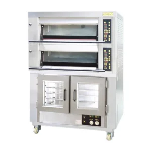 MB2-622+SM-10FG Electric Deck Oven dan Base Proofer Sinmag