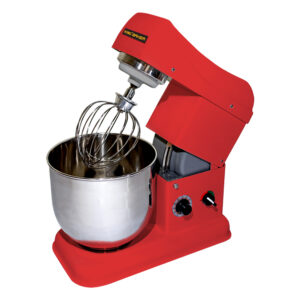 KB-7LT MIXER 7 LITER RED COLOR ( C/W WHISK,HOOK & BEATER)