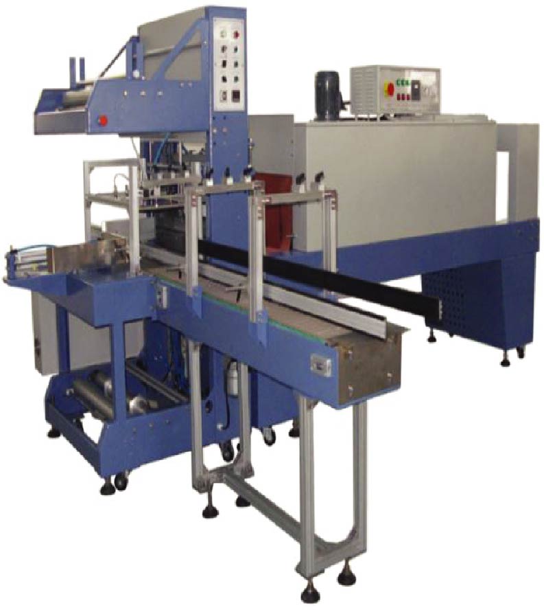 BS-6040L AUTOMATIC SLEEVE SEALING MACHINE WITH SHRINK TUNNEL