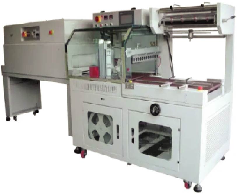 BSF-5545LE+BS-4525 SIDE SEALING & SHRINKING PACKAGING MACHINE