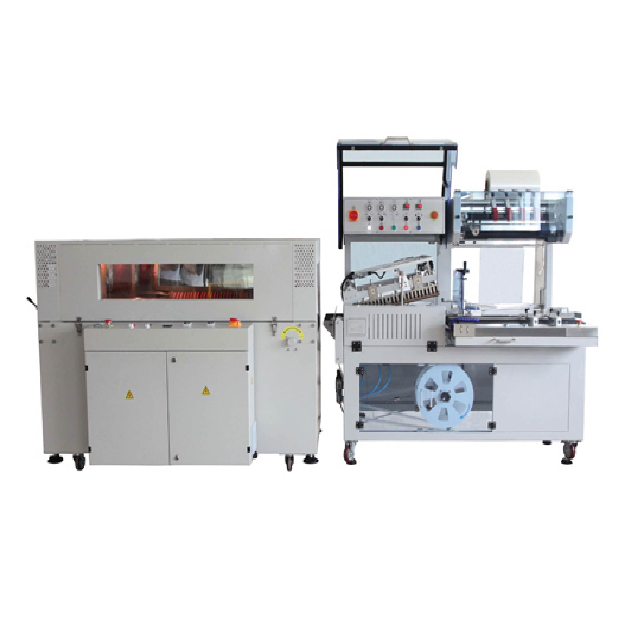 BSF-5640LG+BS-5030X SIDE SEALING & SHRINKING PACKAGING MACHINE