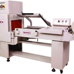 FL-5545TB+SM-4525-C-28” SEMI AUTOMATIC L SEAL CUTTING MACHINE WITH SHRINK TUNNEL