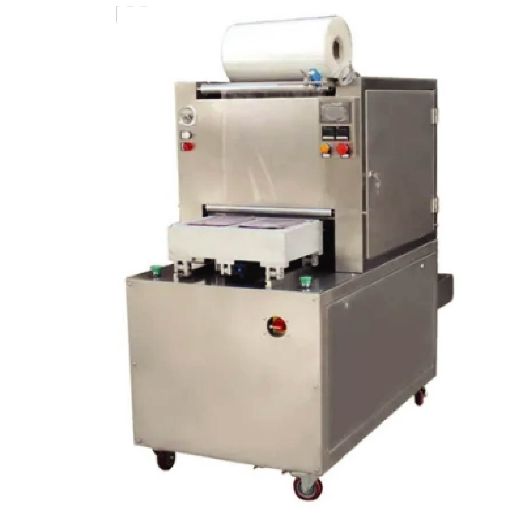 HVT-450A AUTOMATIC TRAY VACUUM GAS FLUSHING PACKAGING MACHINE
