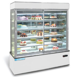 Jual SGH-150WF Front Sliding Door Cake Showcase (Marble)