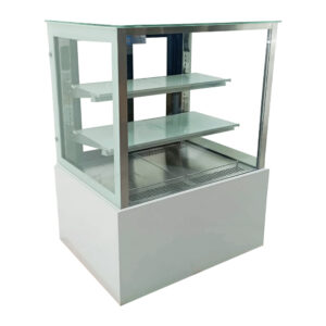 SG-090FA-2X WHITE CAKE SHOWCASE (SQUARE)