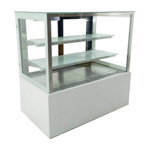 SG-120FA-2X WHITE CAKE SHOWCASE (SQUARE)