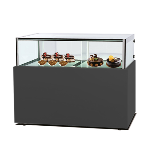 SLC-12CM BLACK MARBLE CHOCOLATE SHOWCASE (SQUARE)