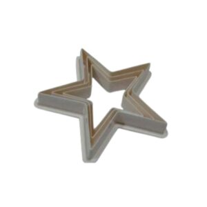 SD9002 PLASTIC COOKIES STARS CUTTER