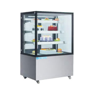 Jual XC-375Z Black Rectangular Cake Showcase 1215x677x1405