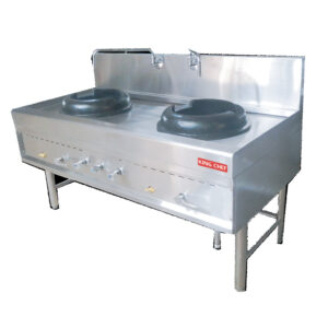 AJG-GC8/75 GAS KWALI RANGE 2 BURNER (HIGH PRESSURE)