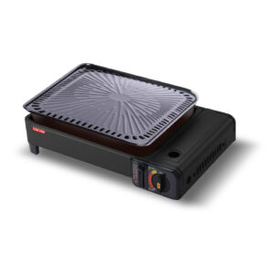 PORTABLE GAS BBQ STOVE (BLACK COLOR)