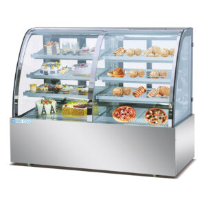 CG-150FA-3X/GG-150FA-M INDIAN RED MARBLE CAKE SHOWCASE