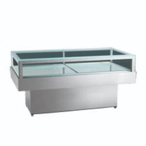 C-150-D2 CHOCOLATE & CAKE SHOWCASE WITH 2 DRAWERS