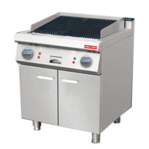 E-DH-700 ELECTRIC LAVA ROCK GRILL WITH CABINET