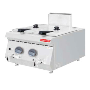 E-RQZ-600 GAS STYLE 2 TANK FRYER