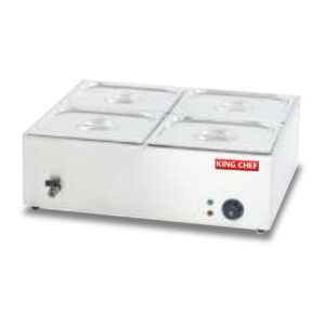 ET-TEM-4V ELECTRIC 4-PAN BAIN MARIE