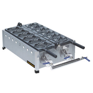 FY-1101 GAS FISH-SHAPE CAKE GRILL (420x680x260mm)