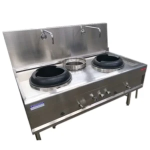 Jual Gas Kwalie Range 2 Burner W/Soup (1 Pot With 2 Faucet)