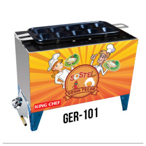 GER-101 GAS EGG ROLL MACHINE