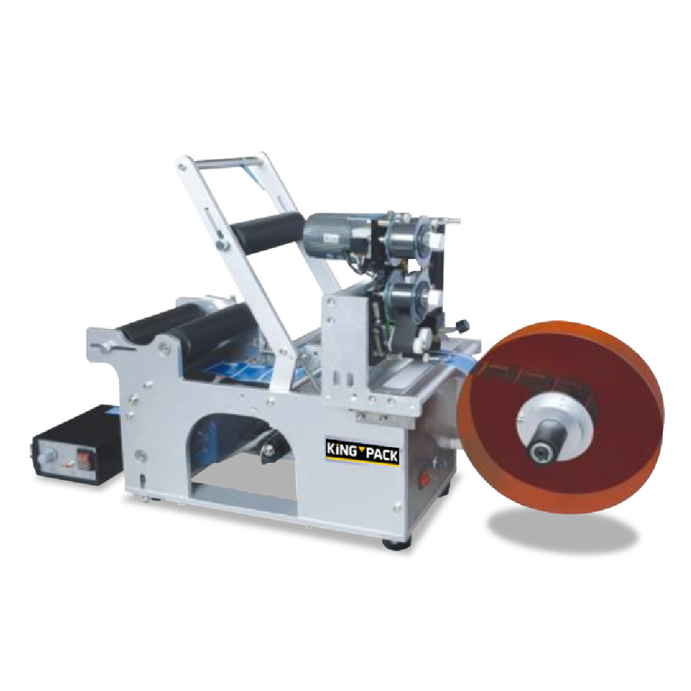 MT-50C SEMI-AUTO ROUND BOTTLE LABELING MACHINE WITH CODING