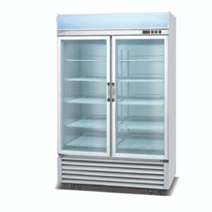 SCLD4-980F GLASS DOOR DISPLAY CASE (2 DOORS)