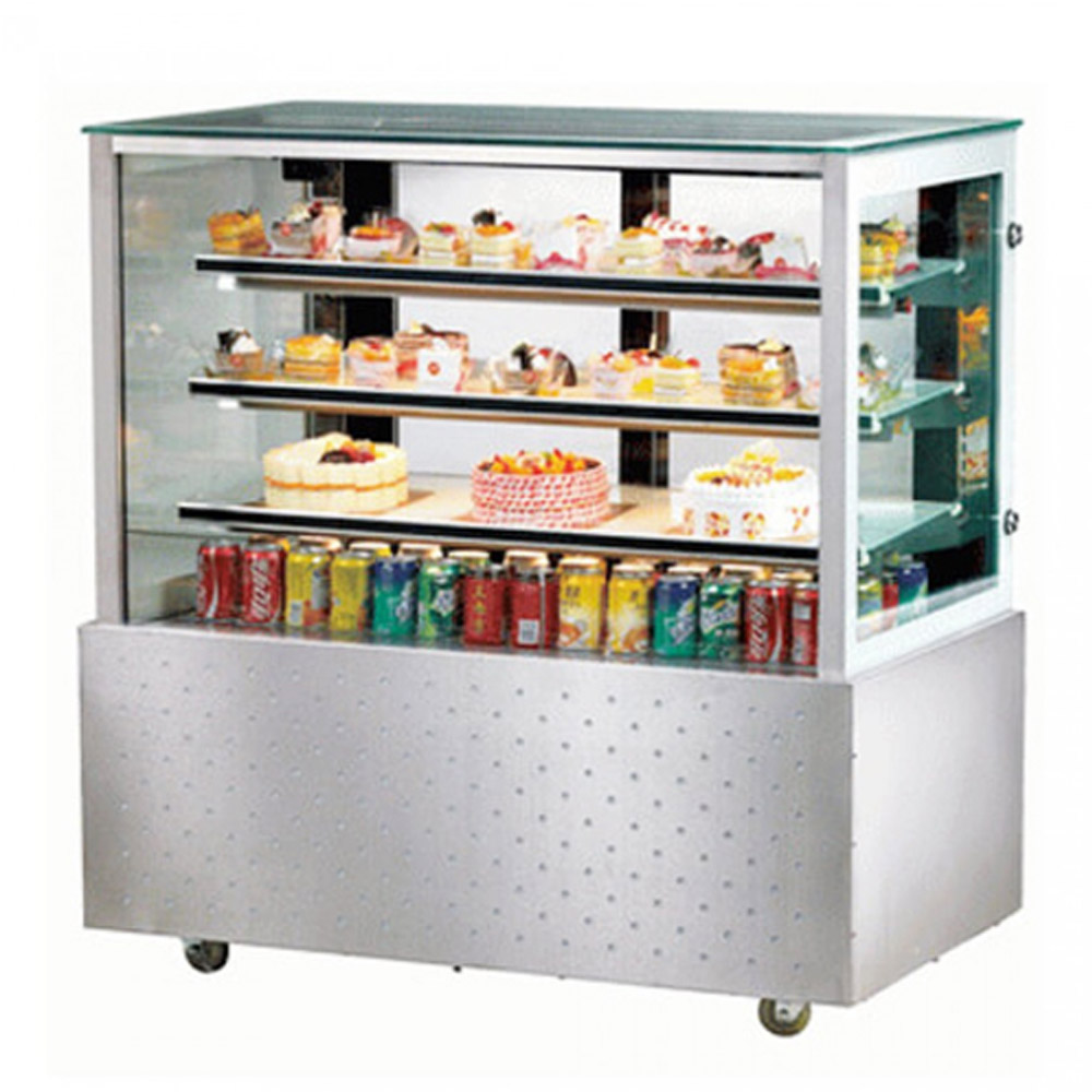 Jual SG-090FA-3X White Cake Showcase Square 900x700x1250