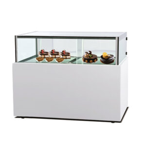 SLC-12CM WHITE MARBLE CHOCOLATE SHOWCASE (SQUARE)