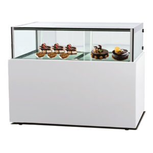 Jual Slc-18 White Marble Chocolate Showcase (Square)